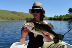 We were lucky enough to catch some decent bass