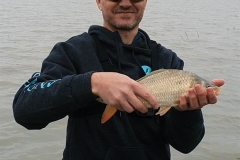 Another small carp for Martin