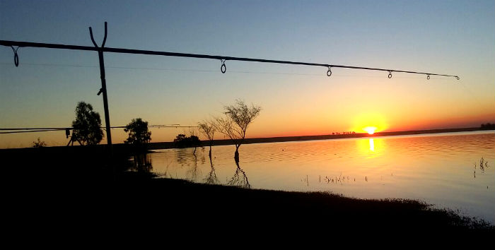 vaal dam sunset