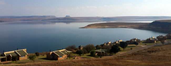 Sterkfontein Dam nature reserve chalets