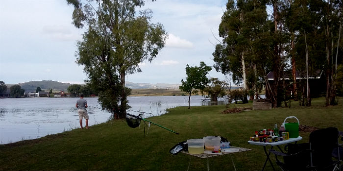 fishing vrede dam