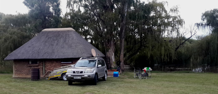 fishing at vrede dam