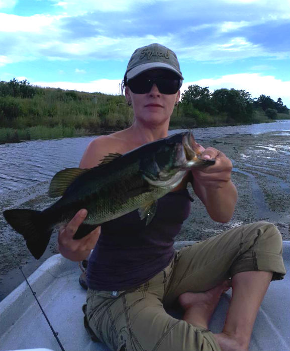 Mearns Dam fishing healthy bass