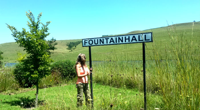 Mearns Dam fishing original station sign