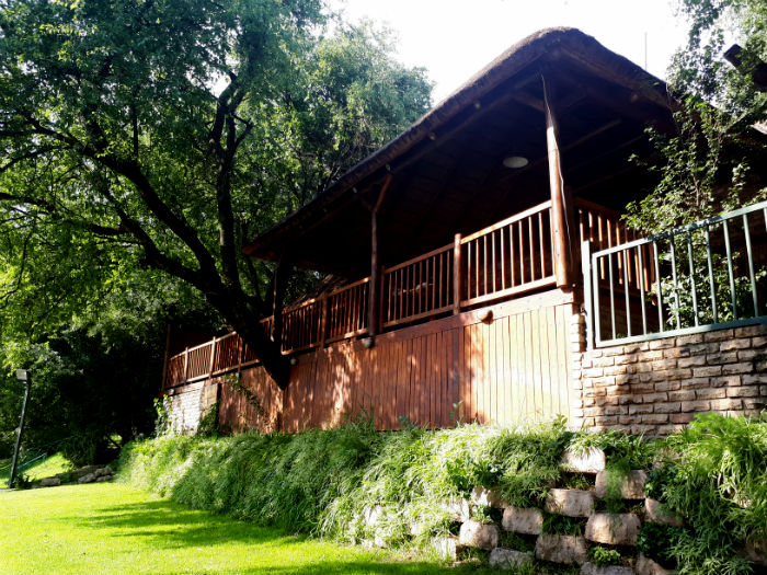 Vaal River House vaal river front view