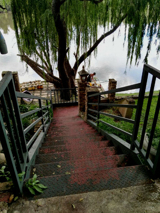 riverhouse vaal river stairs