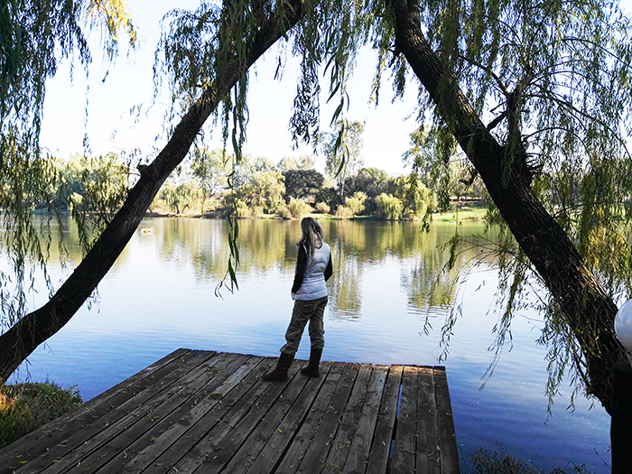 the dell vaal river private fishing area luxury tent