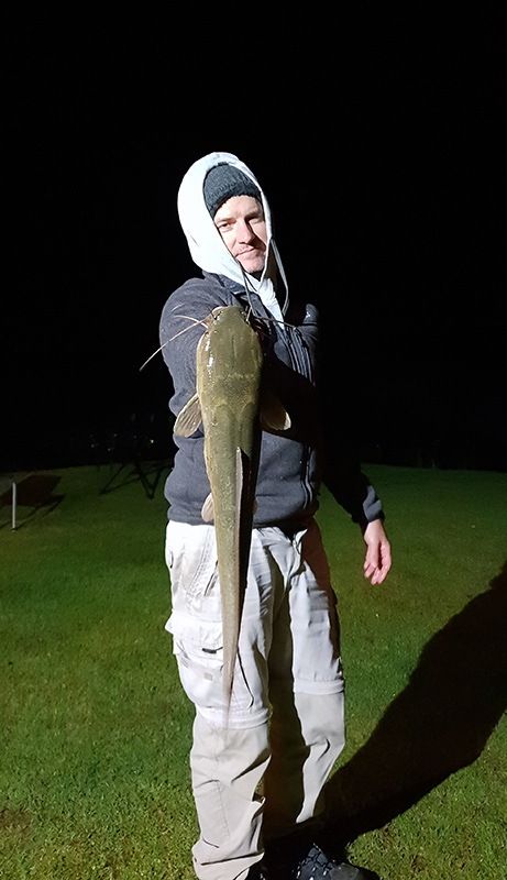 A nice barbel caught at Hartebeesfontein