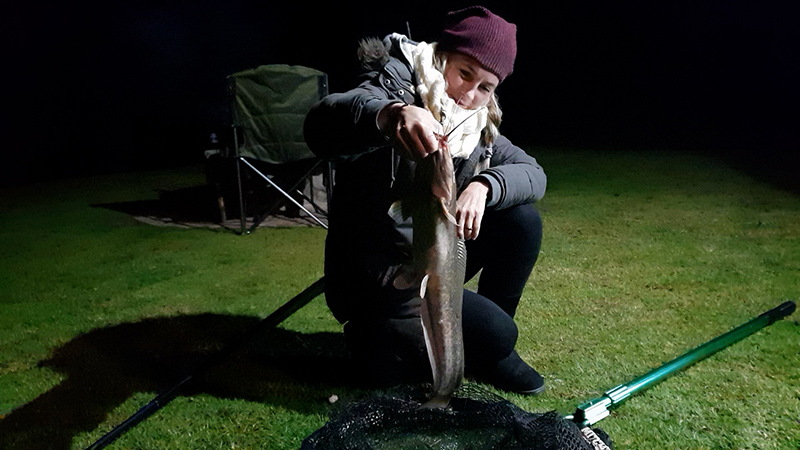 A barbel caught at Hartebeesfontein
