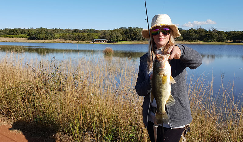 Another big bass caught at Hartebeesfontein