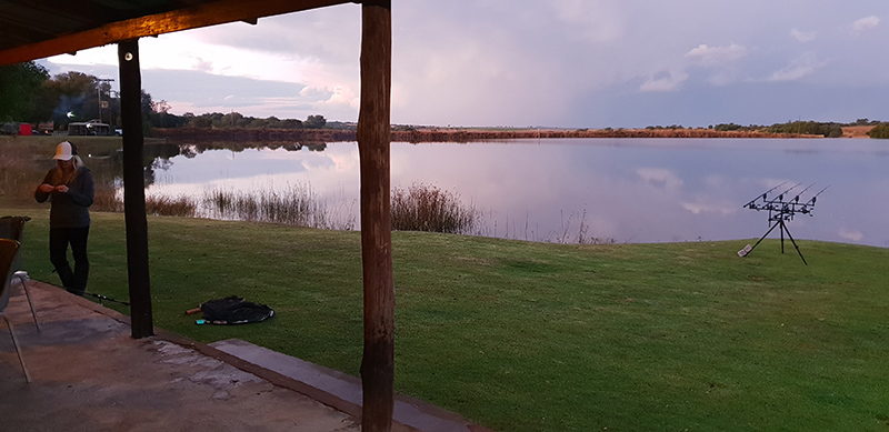 The view from the porch at Hartebeesfontein