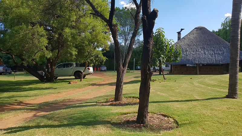 A rondavel at Apache Resort, Koster Dam