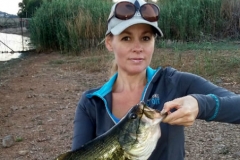 Nice bass at Rietvlei dam, my first real big one