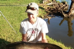 Massive barbel which kept us busy