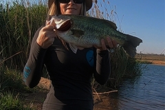 We had a really good weekend at Rietvlei Dam, and caught some nice bass