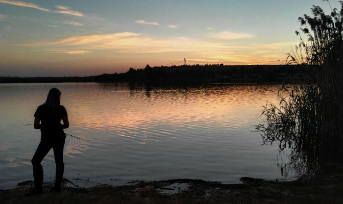 rietvlei dam sunset