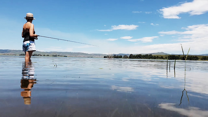 midmar dam fishing for bass