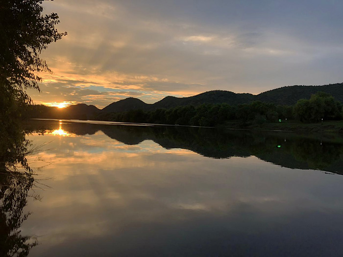 erkhamka the vaal river sunset