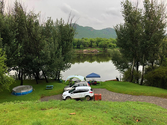 erkhamka the vaal river view from the house