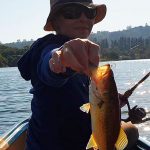 Da Gama Dam fishing tiny bass