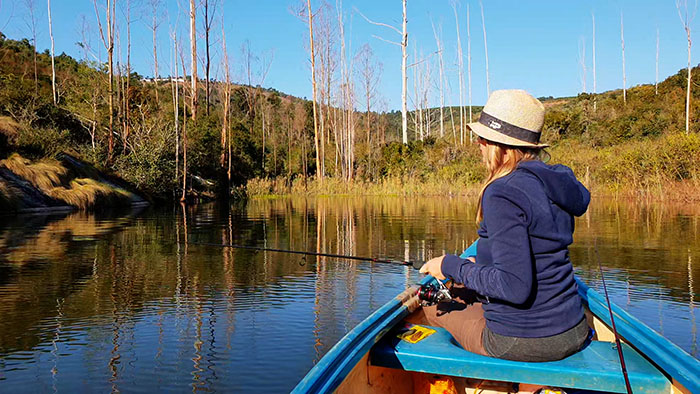 Da Gama Dam fishing views