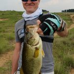 Bass caught at dam 1 at Green Thumb Ermelo