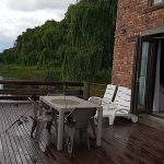 Willow tree cottage deck view