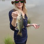 A willow tree cottage bass caught on the dam wall