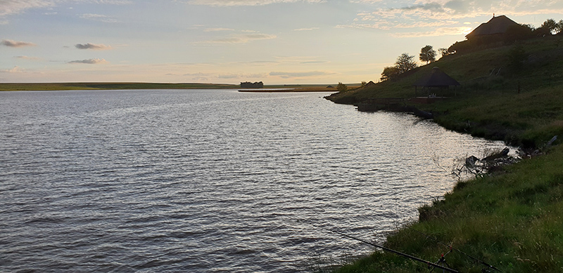 Grootdraai Dam beautiful afternoon at Aqua Villa