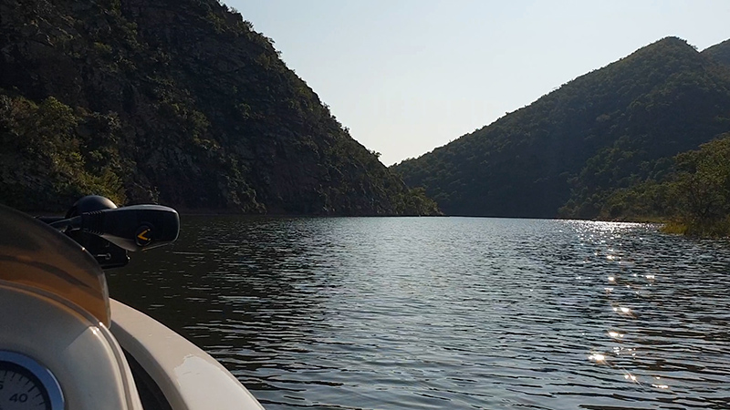 River section at Loskop dam