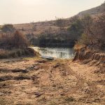 Fishing boat launch at Olifants River