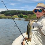 Nice bass caught at Stanford Lake Lodge